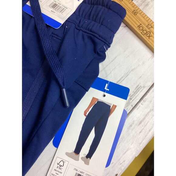Champion Men's Sportswear Wide Leg Sweatpants Deep Royal Blue Size Large - Picture 5 of 7